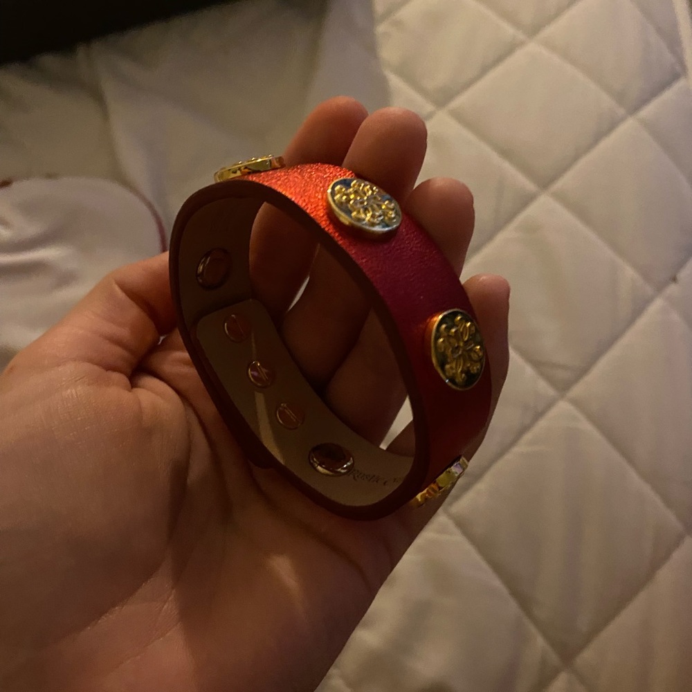 Brand New Rustic Cuff Red Bracelet